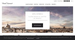 Desktop Screenshot of hotelvictoria4.com